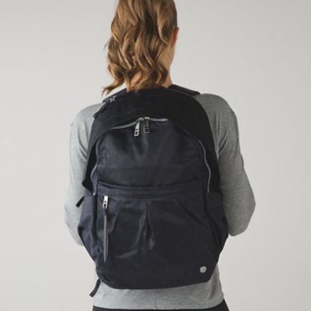 Lululemon ‘Pack it Up” black backpack
